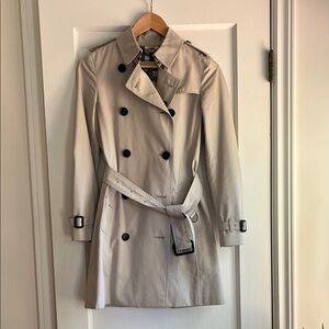 Burberry Light Tan / Beige Trench Coat